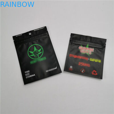 بسته بندی پلاستیکی کیسه های Ziplock Ziplock ، بسته بندی برچسب Runtz Smell اثبات 3.5 گرم چاپی