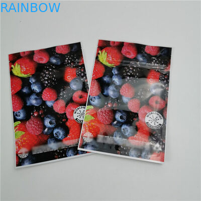 کیسه های مقاوم در برابر کیسه های پلاستیکی با مات طلای مات طلایی برای بسته بندی آدامس