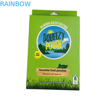 جعبه بسته بندی مقوایی هانگر سوراخ بازیافت شده