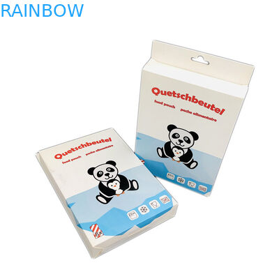 جعبه بسته بندی کاغذی مقوایی هانگر سوراخ 350 گرم