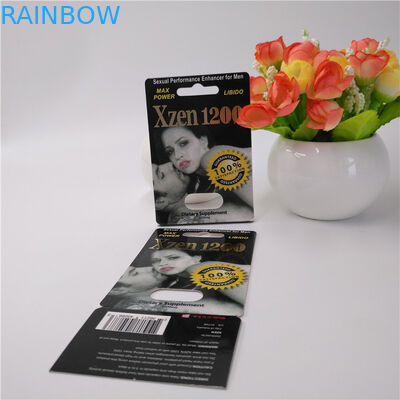 جعبه کارت تاول پلاستیک مات / براق سطح PP