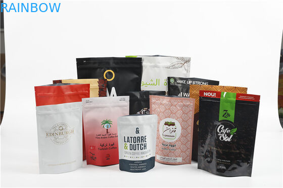 بسته بندی پلاستیکی کیسه های پلاستیکی زیپ VMPET چیپس موز