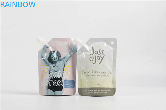 کیف مواد غذایی BPA Free 5oz 8oz کیسه پاشش فویل آلومینیومی