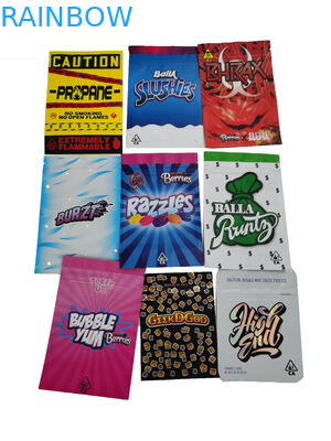 نمونه ای از بسته های اثبات رایگان کودک اثبات شده کیف دستی پزشکی Yummy Doypack ایستاده کیسه با زیپ دوبل