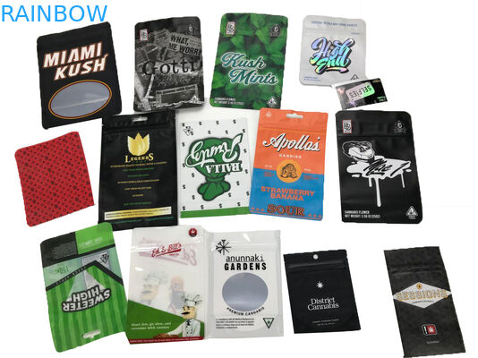 نمونه ای از بسته های اثبات رایگان کودک اثبات شده کیف دستی پزشکی Yummy Doypack ایستاده کیسه با زیپ دوبل