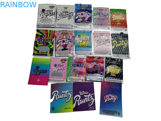 نمونه ای از بسته های اثبات رایگان کودک اثبات شده کیف دستی پزشکی Yummy Doypack ایستاده کیسه با زیپ دوبل