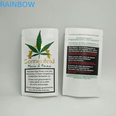 ایستاده کیسه ایستاده مقاوم در برابر کیسه های قرص های پزشکی با زیپ های دوتایی