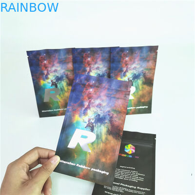 بسته های کیسه های پلاستیکی اثبات بوی بسته بندی بسته های Ziplock برای بسته بندی قرص ها