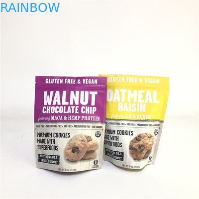 بسته بندی شده کیسه غذای آماده بسته بندی مواد غذایی کوکی آجیل بادام زمینی بسته بندی شده