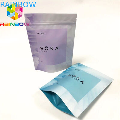 کیسه های Ziplock برای فویل آلومینیوم مواد غذایی کیسه های بسته بندی آرم سفارشی کیسه