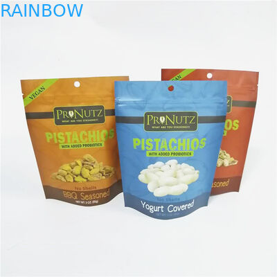 کیسه های آجیل پلاستیکی چند لایه بسته بندی مهره بادام زمینی کیسه های ایستاده