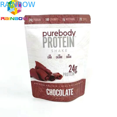 کیسه ایستاده قابل استفاده مجدد با کیسه های چاپ شده کیسه ای زیپ دار بسته بندی ذخیره سازی مواد غذایی ziplock