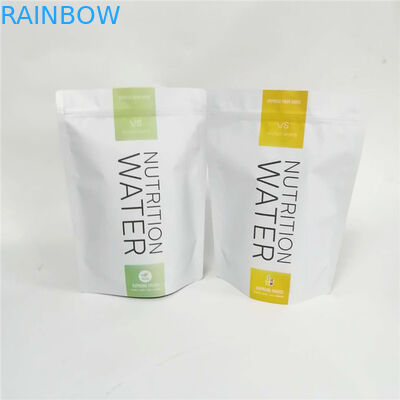 آجیل مخلوط سفارشی بسته بندی پروتئین شیر پودر پروتئین شیر آجیل فویل آلومینیومی در کیسه های ایستاده قرار می گیرند