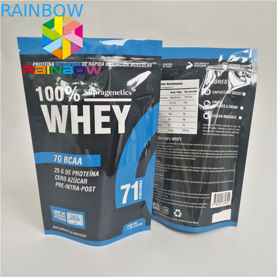 آرم سفارشی زیست تخریب پذیر ایستاده پلاستیکی کیسه چای بسته بندی مواد غذایی حمل Ziplock حمل علف های هرز کیسه ضد بوی