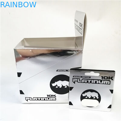 فروش داغ قرص های تقویت کننده کپسول مردانه بسته بندی کارت جعبه چاپ کارت تبلیغاتی کارت Pussycat صورتی