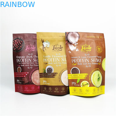 0.125oz 3.5 گرم گل پودر CYMK کیسه ایستاده زیپ دار