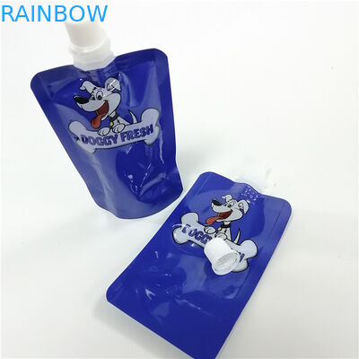 بسته بندی کیسه های خروجی چاپ سفارشی کیسه های 100 میلی لیتر غذای حیوان خانگی حیوان خانگی