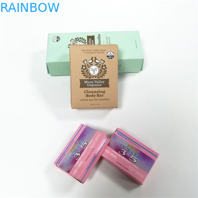جعبه های کاغذی سفارشی چاپ شده بسته بندی جعبه های هدیه جعبه های صابونی با روکش UV