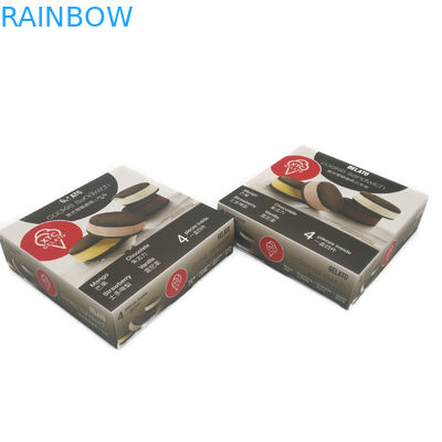 چاپ سفارشی جعبه کاغذی پوشش پوشش چاپ چاپ سفارشی CMYK رنگ برای آرد کیک