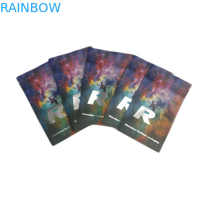 چاپ سفارشی فویل آلومینیومی فویل مقاوم در برابر کودک آب نبات بسته بندی کیسه Mylar کیسه ضد بوی ضد زنگ کیسه ضد زنگ