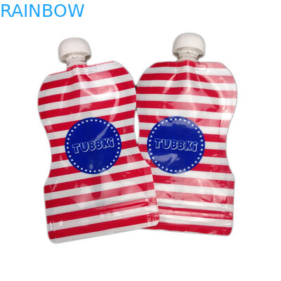 Ny Material Spout کیسه بسته بندی برای مایع با درپوش کوچک / نازل