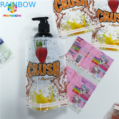 Heat Seal چاپ چاپ افست پی وی سی CMYK Beverage Shrink Labels