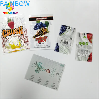 Heat Seal چاپ چاپ افست پی وی سی CMYK Beverage Shrink Labels
