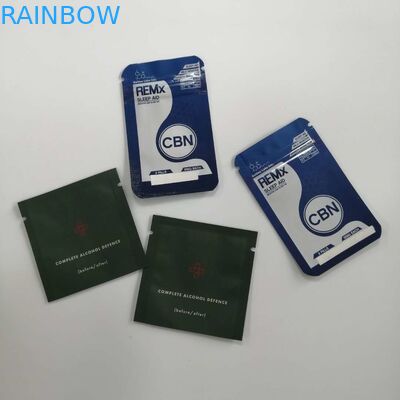 از دست دادن وزن سلامتی Pill Packaging Smell Proof آلومینیوم فویل کیسه خالی چای خالی برای نمونه پودر دانه