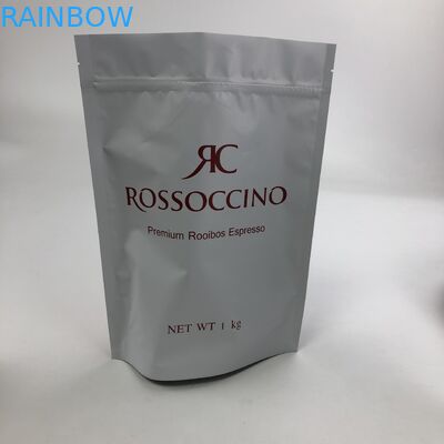 کیسه زیپ پلاستیکی مات ساخته شده صنایع دستی بسته بندی مواد غذایی طناب کشی کم چاپ چاپ دیجیتال کیسه ایستاده