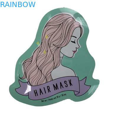 کیسه های بسته بندی تخت کیسه های نامنظم برای کیسه های پلاستیکی چاپ دیجیتال ماسک موی آب نبات