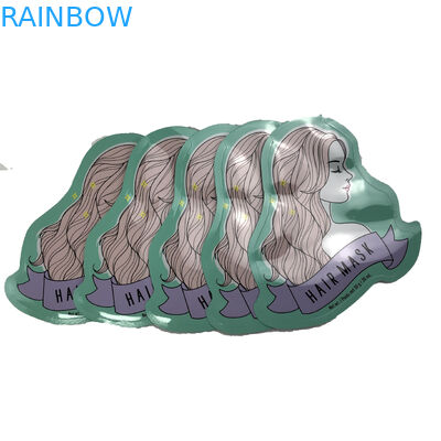 کیسه های بسته بندی تخت کیسه های نامنظم برای کیسه های پلاستیکی چاپ دیجیتال ماسک موی آب نبات