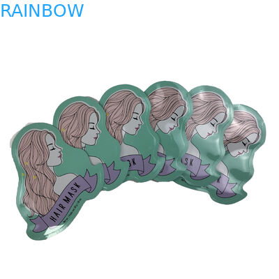 کیسه های بسته بندی تخت کیسه های نامنظم برای کیسه های پلاستیکی چاپ دیجیتال ماسک موی آب نبات