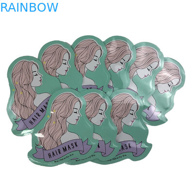 کیسه های بسته بندی تخت کیسه های نامنظم برای کیسه های پلاستیکی چاپ دیجیتال ماسک موی آب نبات