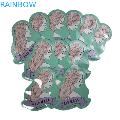 کیسه های بسته بندی تخت کیسه های نامنظم برای کیسه های پلاستیکی چاپ دیجیتال ماسک موی آب نبات