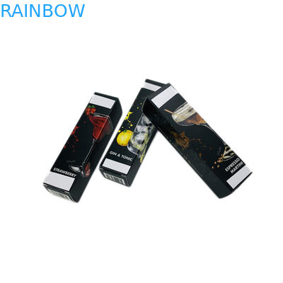 Spot Uv Colorful Custom Logo عطر / جعبه کاغذی اسانس بسته بندی لوازم آرایشی