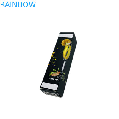 جعبه کاغذی سازگار با محیط زیست چاپ UV Uv برای بسته بندی عطر طراحی های سفارشی