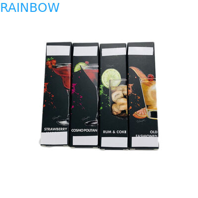 جعبه کاغذی سازگار با محیط زیست چاپ UV Uv برای بسته بندی عطر طراحی های سفارشی