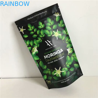 چین عرضه کننده چاپ سفارشی چاپ کیسه های ایستاده فویل آلومینیوم فویل با زیپ برای بسته بندی مواد غذایی