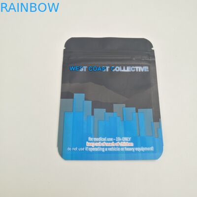 کیسه های سفارشی 3.5 گرمی کوکی ضد بوی کودک کیسه های دارویی جنگل علف هرز runtz با زیپ