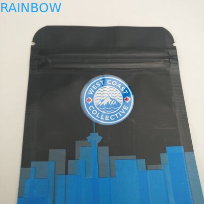 کیسه های سفارشی 3.5 گرمی کوکی ضد بوی کودک کیسه های دارویی جنگل علف هرز runtz با زیپ