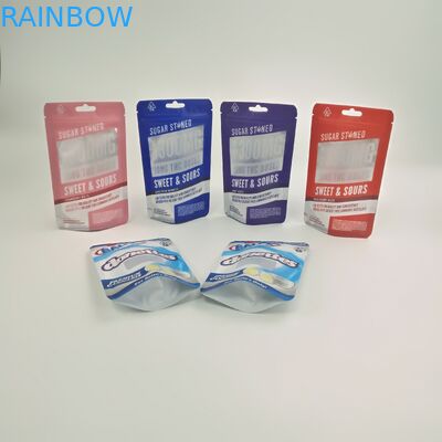 کیسه های سفارشی 3.5 گرم 7 گرم بچه اثبات کیسه های Runtz Jungle پسرانه ایستاده Doypack با دو زیپ
