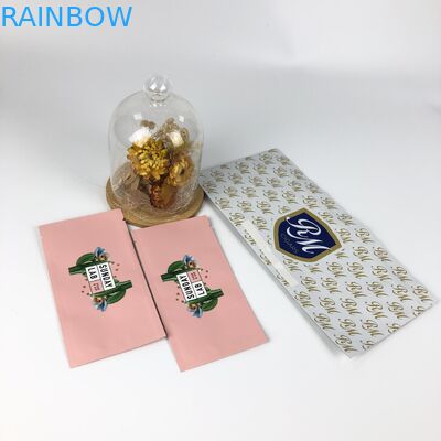 ایستاده کیسه زیپ پلاستیکی GMOPP VMPET با پنجره شفاف