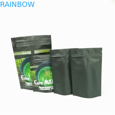 بسته بندی چای کیسه های زیپ دار فویل چند لایه CMYK Mylar