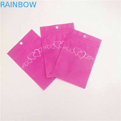 مژه جواهرات چاپ گراور کیف دستی آرایشی زیپ MOPP