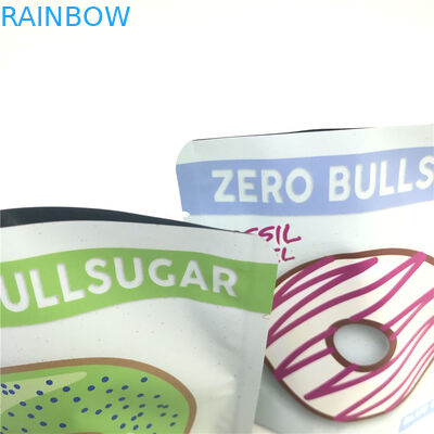 کیسه پلاستیکی کیکی ایستاده کیسه های سفارشی درجه مواد غذایی کیسه مات پایان مهره / بادام زمینی / کیسه میوه خشک