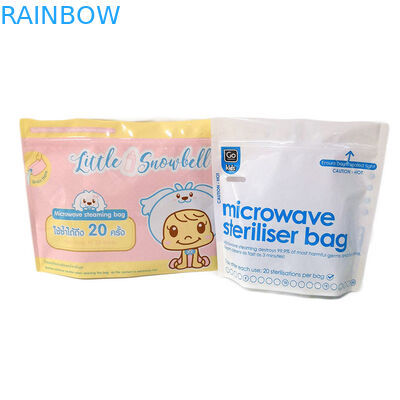 کیسه های کیسه ای کیسه ای نگهدارنده پلاستیک غذای کودک و نگهدارنده مواد غذایی استریل و استاندارد BPA رایگان