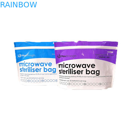 کیسه های کیسه ای کیسه ای نگهدارنده پلاستیک غذای کودک و نگهدارنده مواد غذایی استریل و استاندارد BPA رایگان