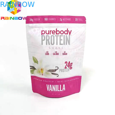 کیسه های ایستاده چاپ پلاستیکی قابل استفاده مجدد از VMPET Gravnre