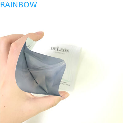 تخت ماسک سفید سفارشی نمونه آرایشی و بهداشتی نمونه ساشه کوچک کیف بسته بندی کرم