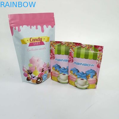 کیف های زیپ اسنک CMYK چاپ براق بالا